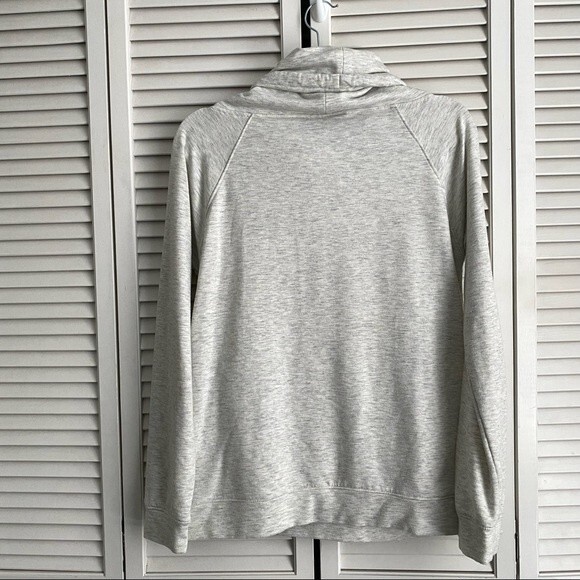 Oregon Coastal Hoodie Sweatshirt Pacific City, OR Oatmeal with Pockets Sz Medium - Picture 2 of 7